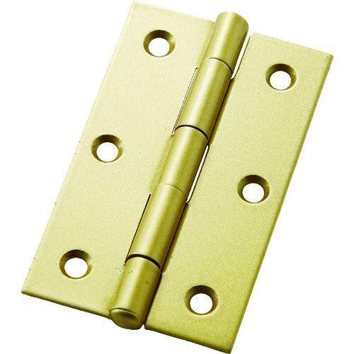 メル65078 Amazon | フジテック カラｰ丁番 袋入り(2枚)・厚口64mm・ゴｰルド B