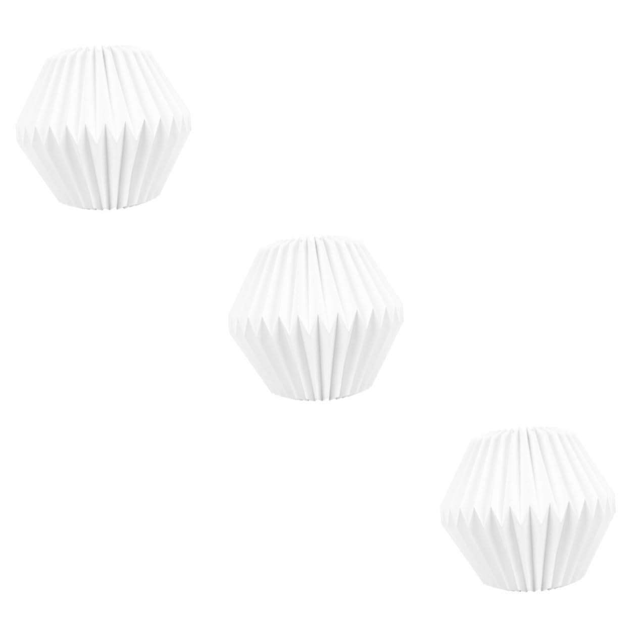 Artibetter 3pezzi Lampadario Sospensione Geometrico Paralume Nordico Decorativo Per Lampade Soffitto Stile Elegante e Moderno Accessorio Chic Per Arredare La Casa