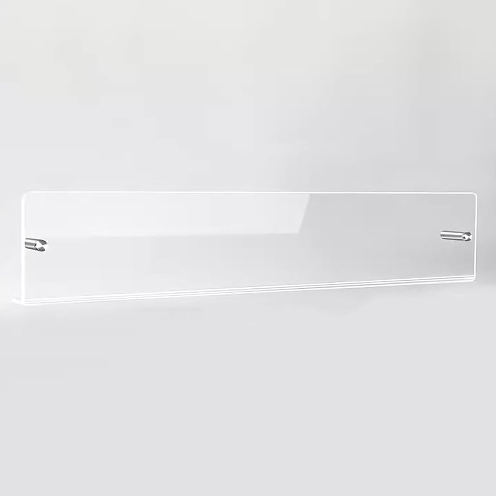 Przezroczysty akrylowy stojak na czasopisma, wiszący regał ścienny do pokoju nauki/księgarni, stojak na czasopisma, organizer do poczekalni/wystawy, Clear-L70cm/27.5in