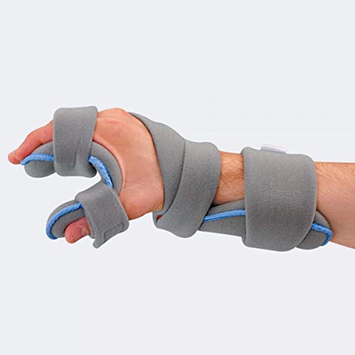 Modello 934 tutore palmare per polso, mano, dita e pollice, modificabile - Large, Destra