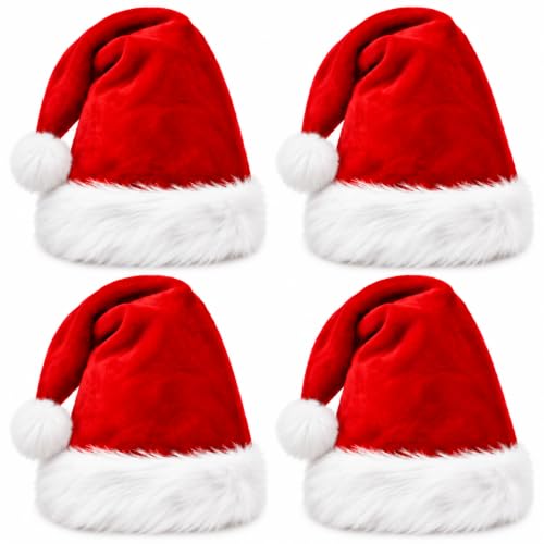 COOLJOY 4 Pack Plush Hats
