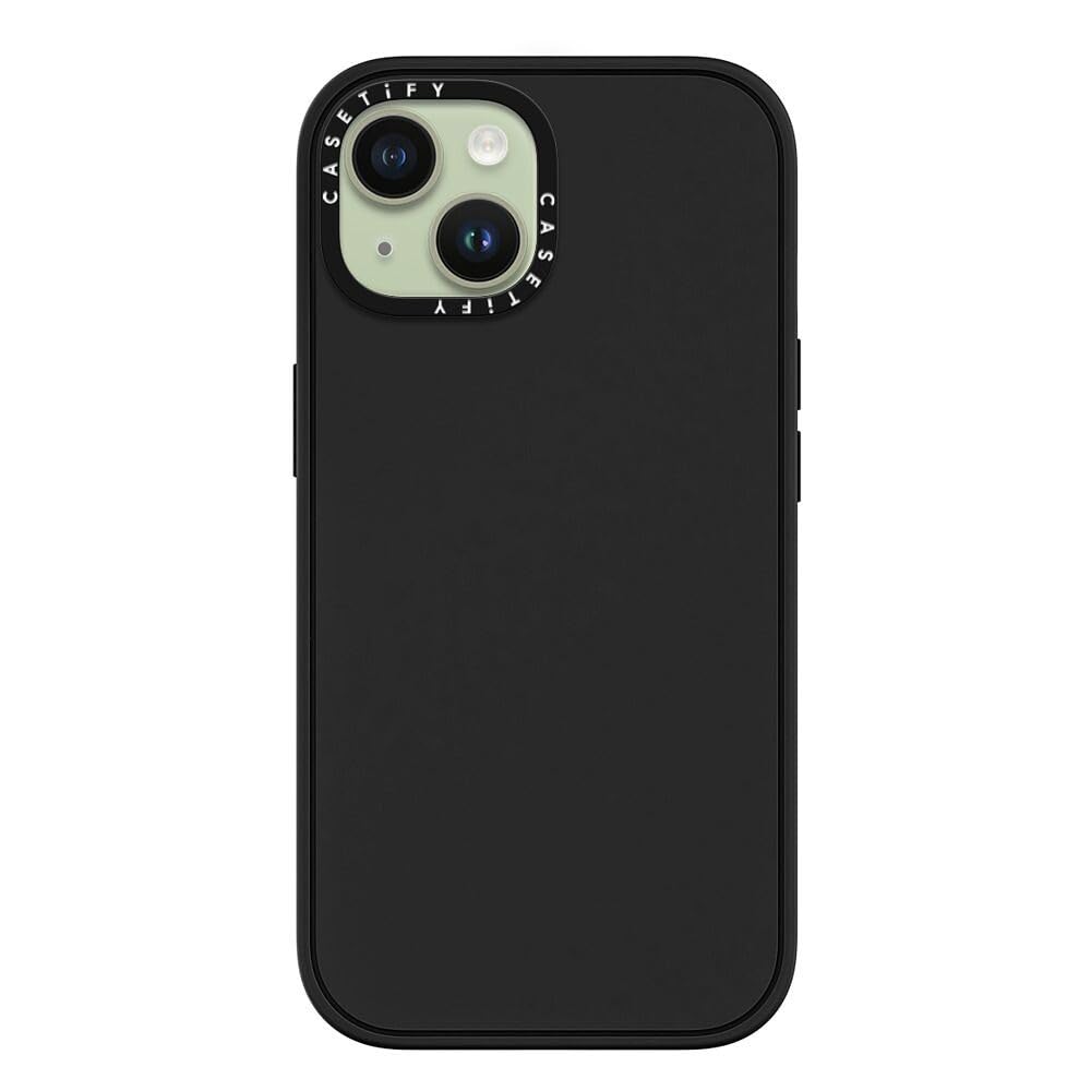 CASETiFY Impact - Funda para iPhone 15 [Grado militar 4X probado contra caídas/protección contra caídas de 2.5 metros/compatible con Magsafe] - Negro mate