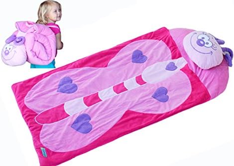 Iopoio Kids Girl Nap Mat Betty The Butterfly Slumber Bag Sleeping Bag