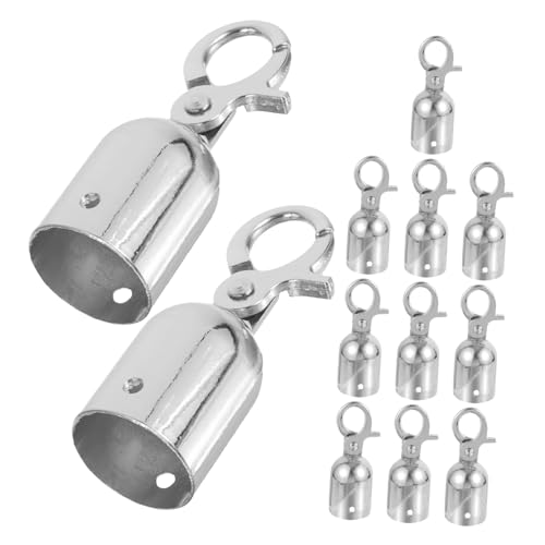 Embouts de corde avec crochets Homoyoyo pour fixation de garde-corps extérieur