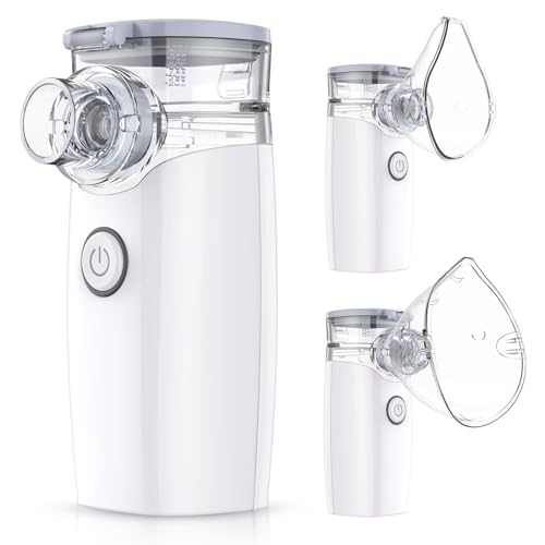 Image of Portable Nebulizer - Portable Nebulizer for Adults and Kids, Mesh Nebulizer for Breathing Problems, Handheld Nebulizer for Travel and Home Daily Use OWAREY