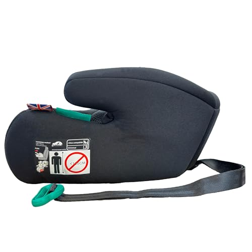 Cozy N Safe Neo+ 125-150cm i-Size Child Booster Seat, 22-36KG, Approx. 6-12 Years Old, Forward Facing, Removable Covers, Deep Foam Padded seat and armrests, 3-Point Seatbelt, Belt Guide, R129 (Onyx) - Image 3