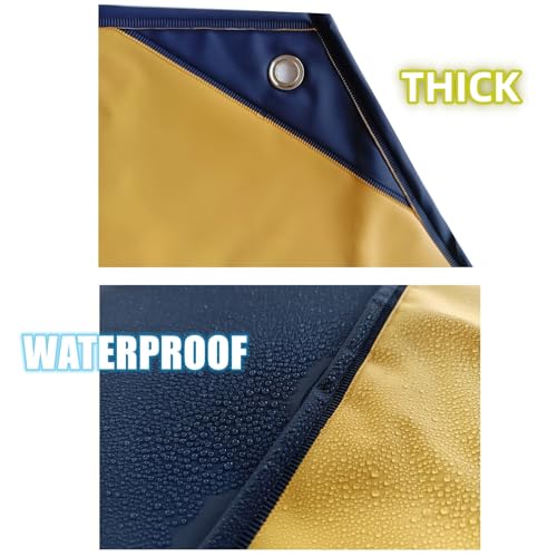 Makaxi Rubber Aprons Waterproof With Pockets For Dishwashing thumb #3