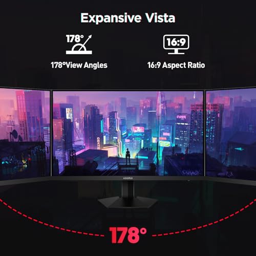 undefined KOORUI 27" Gaming Monitor, 200Hz 1ms Fast IPS, WQHD (2560 x 1440p) HDR 400 Display, DCI-P3 95% Color Gamut, FreeSync Premium, Adaptive G-Sync, HDMI x 2, DisplayPort, G2721P の商品画像 6