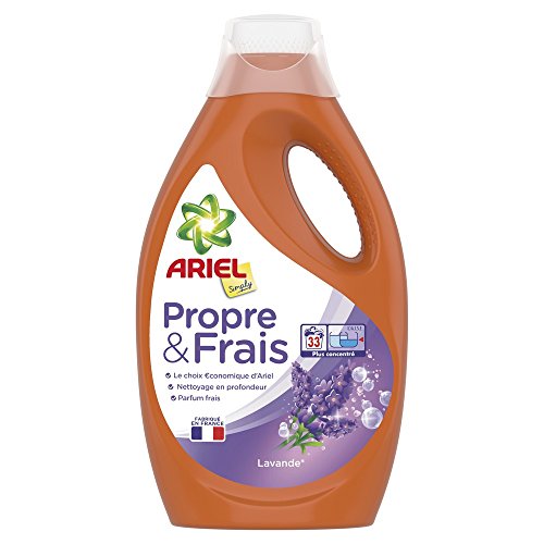 ARIEL Simply Lavande Lessive Liquide 1,815 L 33 Lavages