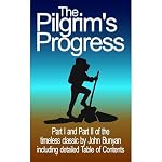 Cover of Pilgrim's Progress, Parts 1 and 2 with detailed Table of Contents