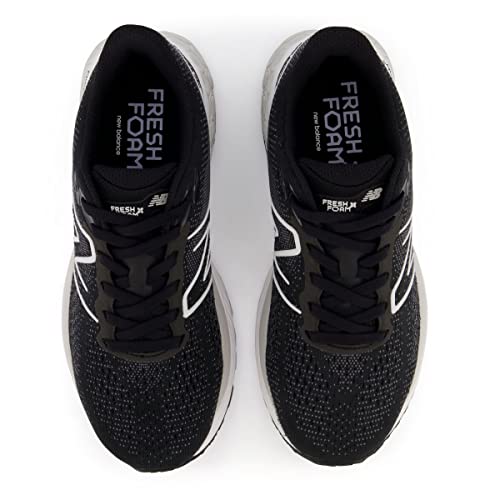 New Balance Women's Fresh Foam X 880 V12 Running Shoe, Black/Violet Haze, 5 X-Wide