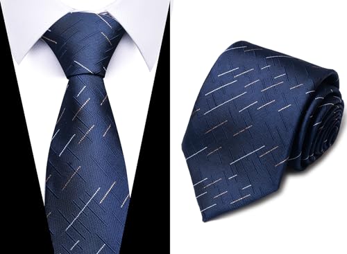 Image of Passabin Tie For Men Necktie Woven Jacquard Neck Ties Set 6 PCS