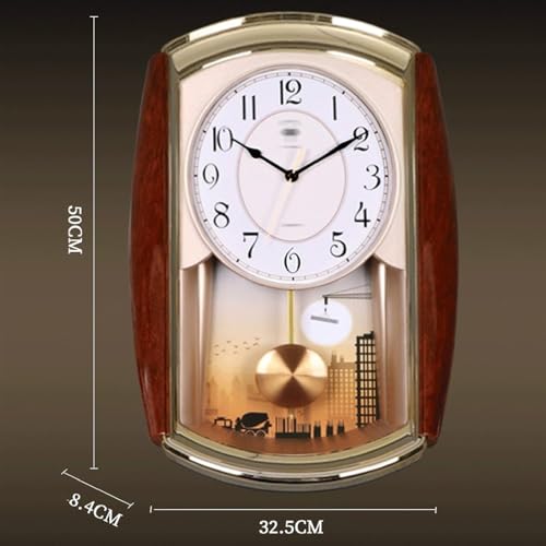 Horloge de salon grand format style chinois et pendule européen