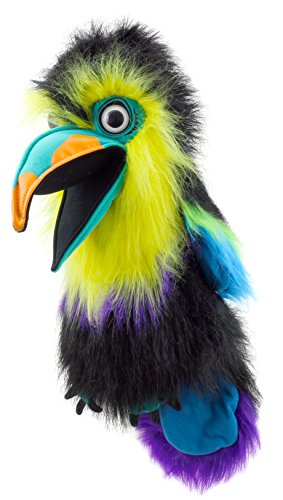 The Puppet Company Large Birds Toucan - Green Billed Hand Puppet, 16 inches