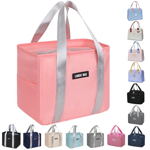 WUWYOUWL Lunch Bag, Cute Carton Insulated Lunch Box