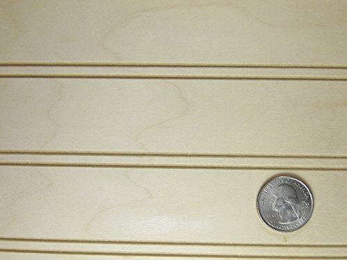 Hard Maple Bead Board Plywood 1/4 X 24 X 47 Good 1 Side