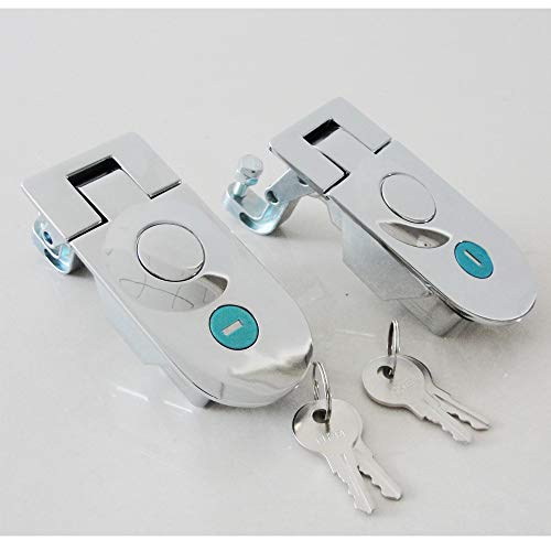 2Pcs Compression Latches Flush Sealed Lever Latch Zinc Alloy Adjustable