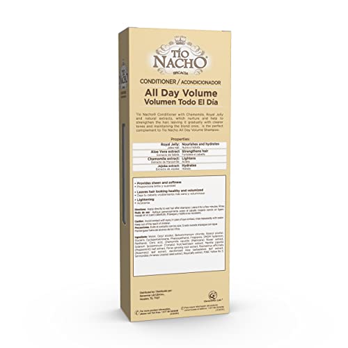 Tio Nacho All Day Volume Natural Lightening Conditioner With Royal Jelly And Chamomile, 14 Ounces #TOP2