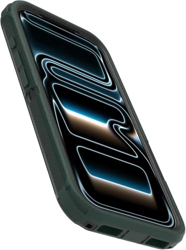 Coque iPhone 17 Pro antichoc OtterBox Defender Series vert noir durable MagSafe
