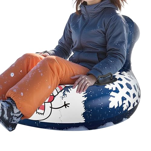 Toboggan d'hiver et bouée de luge gonflable pour des activités d'extérieur en famille