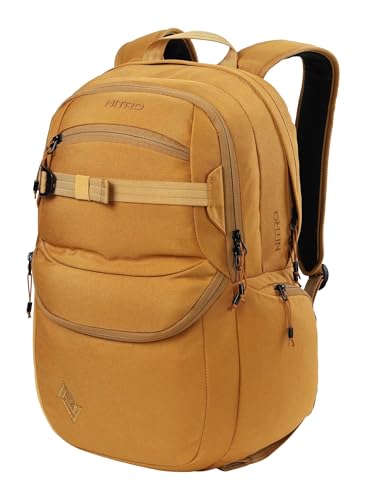 Sac à dos d'écolier Nitro Future Hero anti-choc pour grand PC portable 17" 37L
