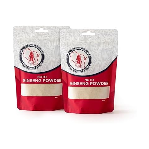 Dairyland Management Pure Panax Notoginseng Powder - 100% Natural, Enhances Wellness Tienchi Powder - Ideal for Smoothies, Teas, Herbal Remedies - Sustainably Sourced, Non-GMO Cover