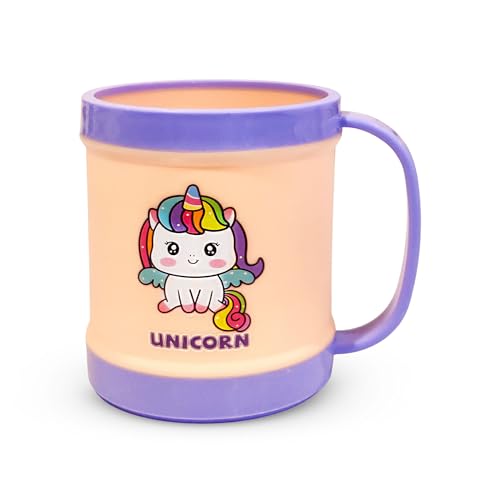 Image of FunBlast Milk Mug for Kids - Unbreakable Mug for Kids, Milk Mugs for Kids Unbreakable - Milk Drinking Cup for Kids (Pack of 1) (Unicorn)