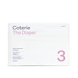 Coterie Size 3 Diapers&comma; 28 Ct