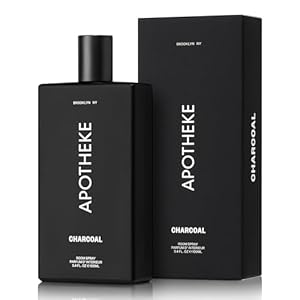 Apotheke Air Freshener Spray for Bathroom & Bedroom (Charcoal) – Fragrant Room Spray with Essential Oil – Home Furniture Spray Deodorizer – Cotton Linen, Pillow, & Fabric Spray