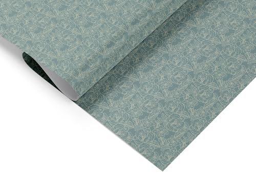 Papel pintado para decoración de habitaciones con estampado floral y diseño vinílico de 58cm 4
