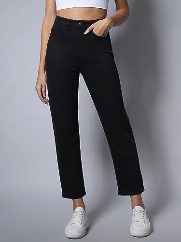 Image of HIGH Star Women's Straight Fit Mid Rise Jeans