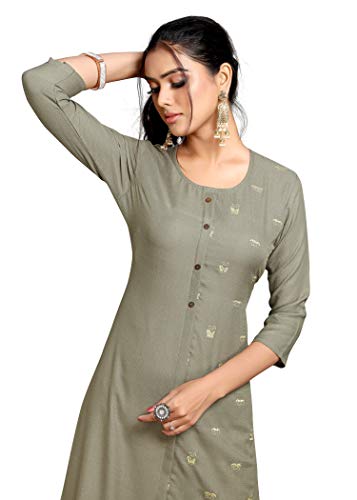 Image of Shiv Textiles Women's Cotton Regular Fashion Kurti