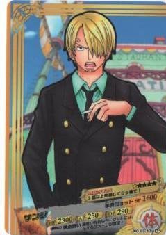 Amazon.co.jp: AR Carddas/One Piece/Vol. 3/03-17/C/Sanji : Toys & Games