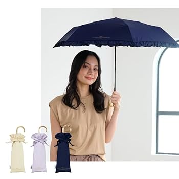 Amazon.co.jp: Wpc. 雨傘 折りたたみ傘 フェミニンフリル ミニ