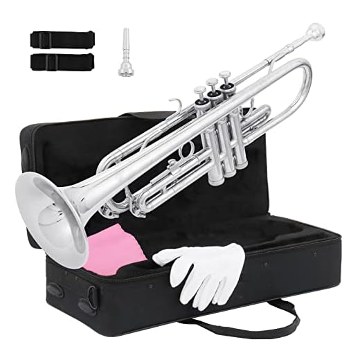 Ktaxon Bb Standard Trumpet for Beginners, Student Trumpet Trompeta Set