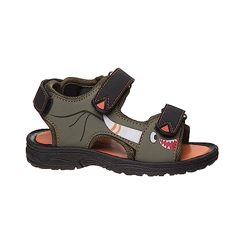 Image of Rugged Bear Kids Boys Girls Open-Toe Outdoor Sport Water Sandals - beach pool slide adjustable strap shoes athletic summer (Toddler /Little Kid /Big Kid)