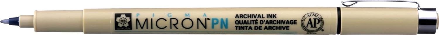 PIGMA MICRON SAKURA PN - Noir. 2pcs et 1 carte