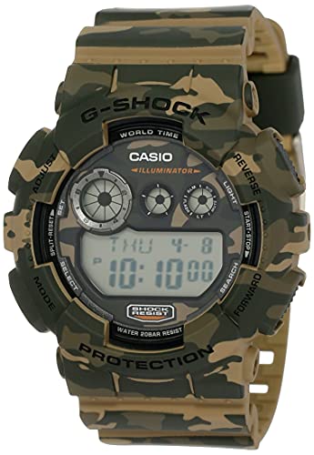 GyoGyoGyo/god修羅2022-10/17」 Casio G-Shock Digital Brown Dial Men's Watch - GD-120CM-5DR