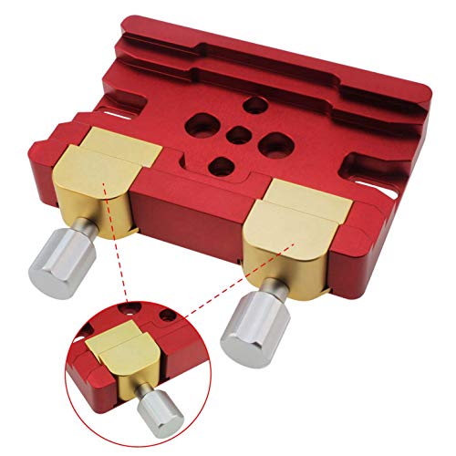 New Product Astromania 150mm Deluxe Vixen/Losmandy Clamp - Solid Aluminium Prism Rail with 2 Aluminium Locking Screws and W/Brass Screws