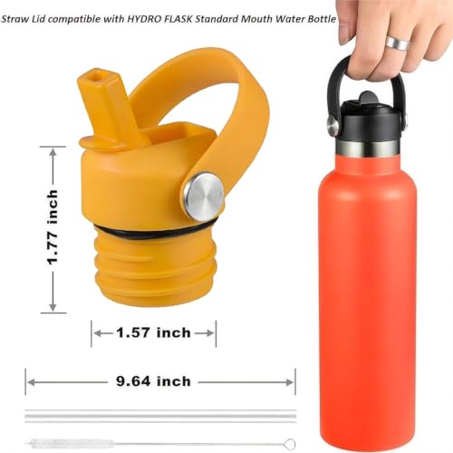 Bouchon supérieur avec paille durable pour gourde de 70,4 ml - 5