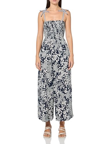 Tommy Hilfiger Jumpsuit femme chic en coton bleu marine