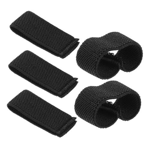 BCOATH 5pcs Webbing Strap Fasteners for Men Belt Keepers Elastic Band Holder Retainer Loop Waist Belt Loops Fit Multiple Belts for Outdoor