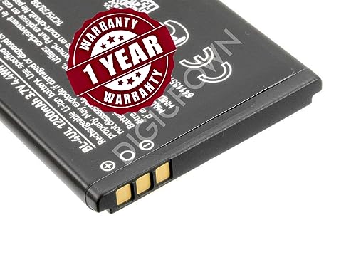 Image of Digicrown Original Battery Compatible for Nokia 3310 | Nokia Asha 220 225 230-1 Year Warranty - (1200mAh) (Compatible for Asha 220 225 230)