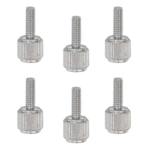WATIIFUFU 6 Tornillos de Fijación para Calibrador Vernier M2.5x8mm de Metal de Alta Dureza, Precisión y Estabilidad para Uso Diario y Requisitos de Repuesto