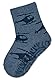 Sterntaler Baby Jungen Fliesen Socken Baby FLI AIR Hubschrauber Strümpfe meliert - Fliesen Rutsch Socken Baby - Hubschrauber Motiv - tintenblau, 18