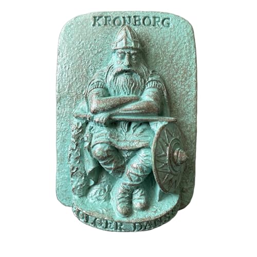 Denmark Kronborg Castle Holger Danske Tourism Tourist Travel Gift Souvenir 3D Resin Decorative Refrigerator Fridge Magnet Sticker Craft Home Kitchen Decoration