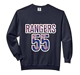 RFC 55th Winner of Scottish Premiership Rangers Champion55 Comfort Colors Adult Sweatshirt
