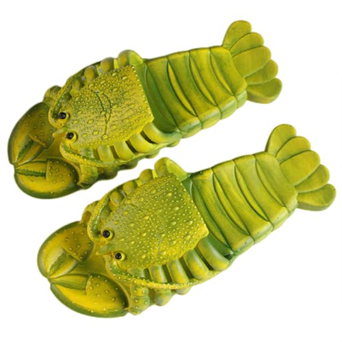 Image of Lobster Slippers for Women and Men | Lobster Slides | Lobster Flip Flops | Lobster Sandals |Bathroom Slippers | Extremely Comfy | Cushioned Thick Sole