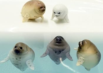 ぷかぷかあざらし アクリル画 現代アート Amazon.co.jp: 全種ｾｯﾄPukaPukaあざらし ぷかぷかあざらし