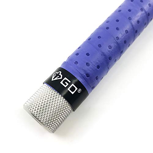 GD Lot de 2 bandes antidérapantes pour renforcer la prise en main (violet) - Réduit la douleur et la récupération des blessures - Longueur : 20,5 x 2,5 cm – Image 5